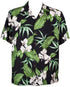 Two Palms Mens Ginger Shadow Rayon Shirt